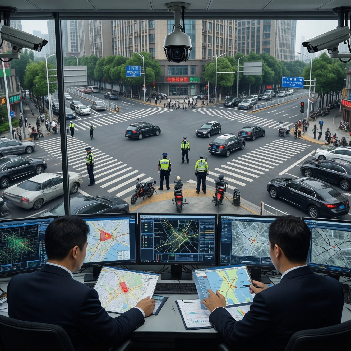 Безопасность на дорогах: аварийные перекрестки и статистика по районам с камерами и рейдами